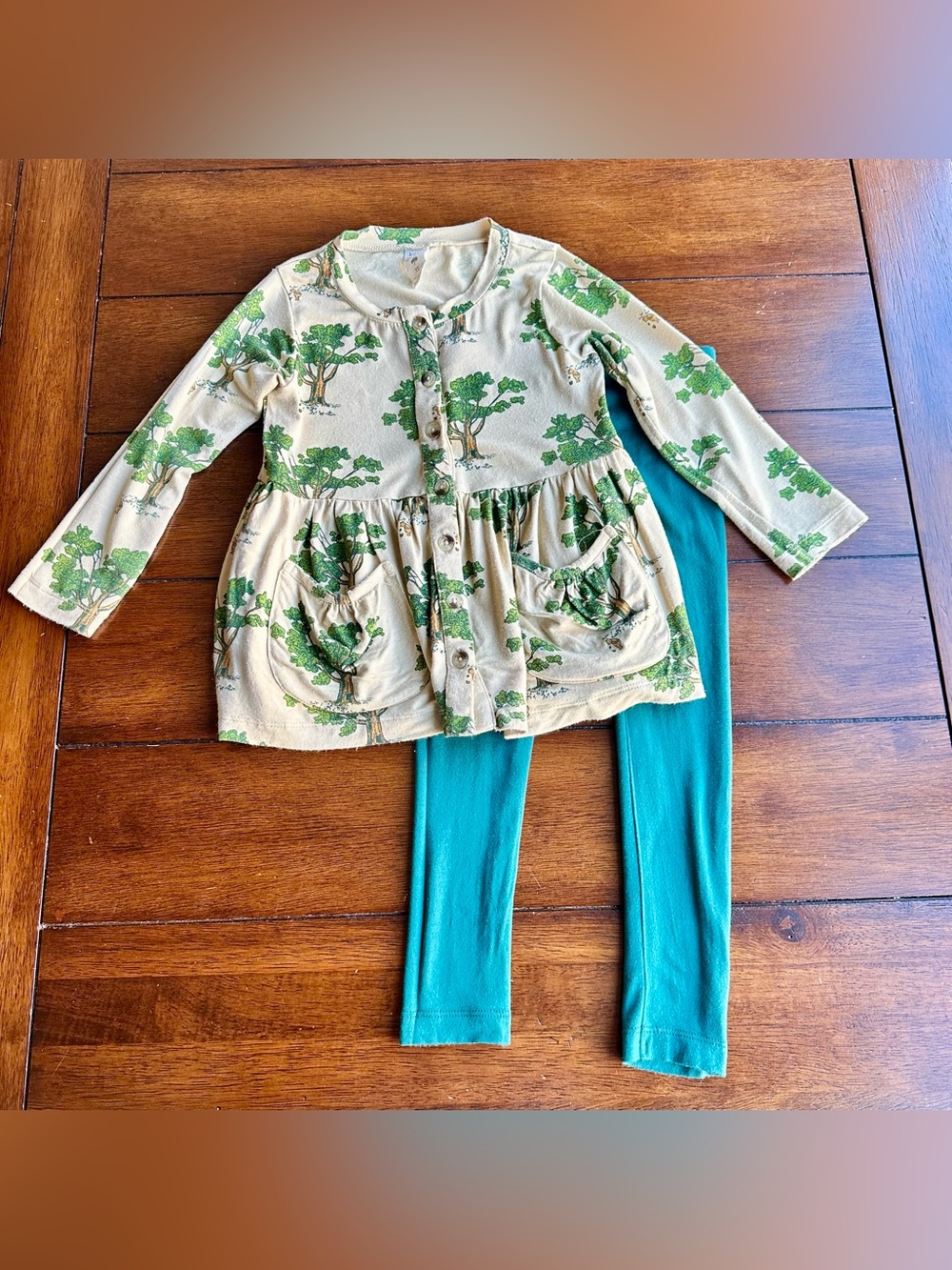 Kate Quinn Pooh & Tree Top and Legging Set | Size 3T